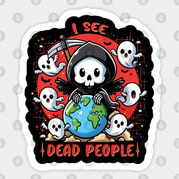 I See Dead People Sticker by Trendsdk